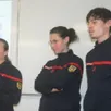 photo outre les interventions les pompiers saint-jamois participent pleinement à la vie locale, comme à des conférences au collège par exemple.