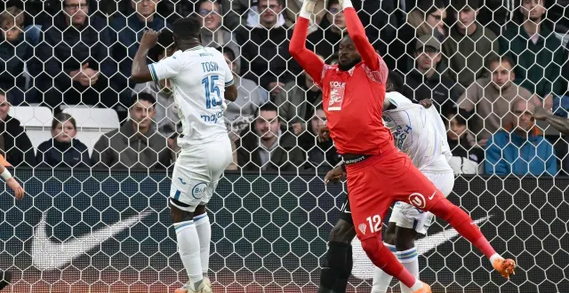 photo  depuis son arrivée à angers, hervé koffi séduit.  &copy;  jérôme fouquet / ouest-france 