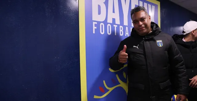 photo  luis ferreira-pavesi, le président du bayeux fc, est comblé d’affronter le sm caen au 7e tour de la coupe de france.  &copy;  marc olejnik 