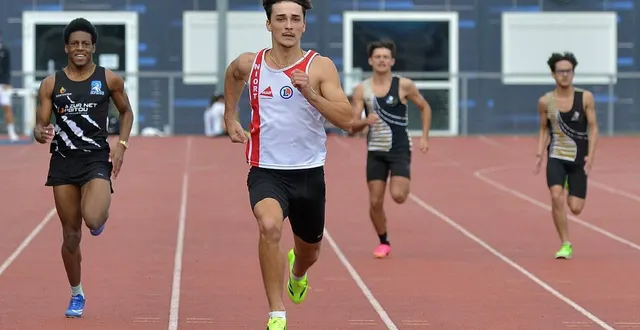 photo  le sprinter niortais lenny lesueur espère poursuivre sa progression au niveau national.  &copy;  co – stéphane seguinard 