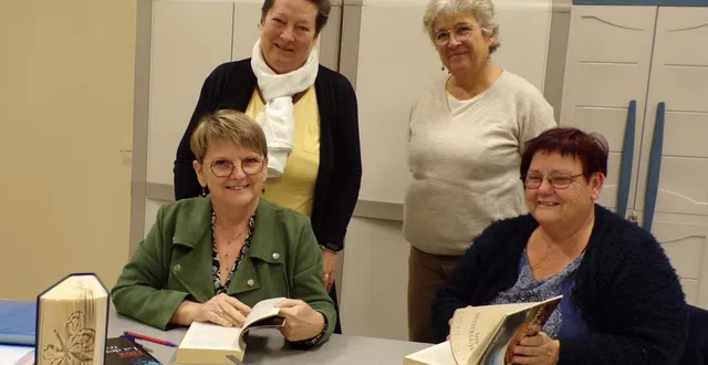 photo  une nouvelle activité est née au comité des fêtes et de loisirs de ruaudin : le book folding.  &copy;  le maine libre 