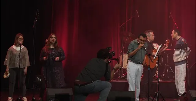 photo  le film « chanter ses maux » retrace la vie de johanel qui, malgré son handicap mental, se raconte en chansons.  &copy;  dr 