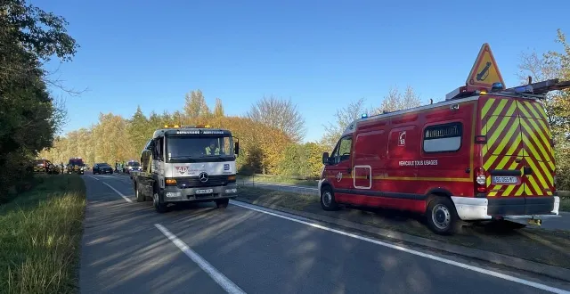 photo  un accident s’est produit dans l’après-midi, à chalonnes-sur-loire.  &copy;  ouest-france 