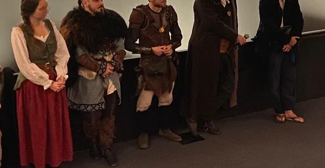 photo  l’équipe du parc rustik au cinéma le rex.  &copy;  ouest-france 