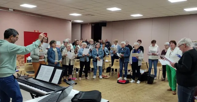 photo  intenses, ces répétitions pour le concert annuel des 24 et 25 janvier 2026 !  &copy;  co 