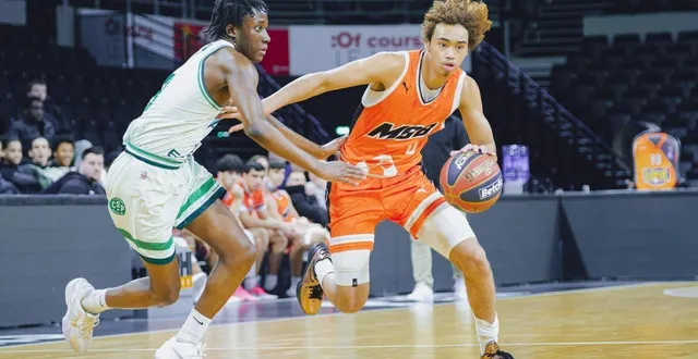 photo  hugo nguyen, meilleur passeur des espoirs manceaux.  &copy;  dominique breugnot. 