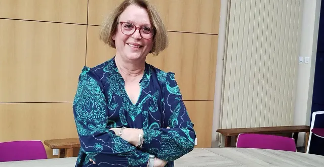 photo  damienne fleury, maire d’yvré-l’évêque est de nouveau candidate aux élections municipales de 2026.  &copy;  le maine libre 