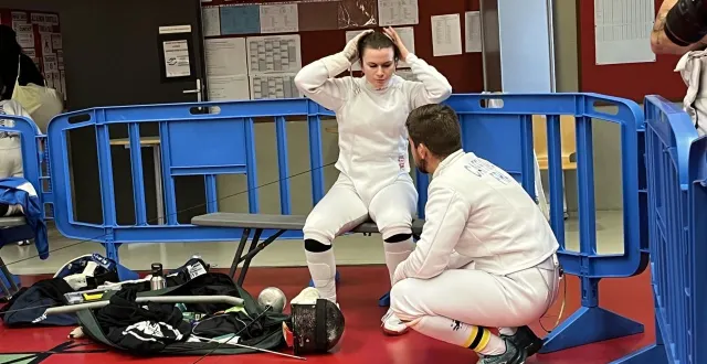 photo  désormais membre de pôle d’excellence normandie épée, l’ancienne duchesse s’est imposée sur ses terres.  &copy;  ouest-france 