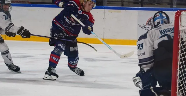 photo  orrin centazzo était intenable face aux marseillais ce dimanche 2 novembre 2025.  &copy;  françois maisonneuve 