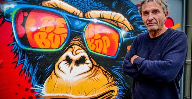 photo  bruno leroy est le président du festival bebop, qui se déroule à la flèche, la ferté-bernard, allonnes et le mans.  &copy;  archives le maine libre - yvon loué 