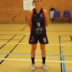 photo  louise ghebraoui, capitaine des garennes-sur-loire basket club en nationale 3. 