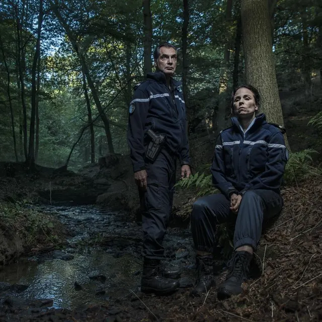 photo suzanne clément dans « la forêt ».  ©  patrick fouque/france télévisions