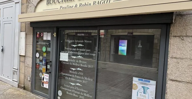 photo  la boucherie ragot, à alençon (orne).  &copy;  ouest-france 