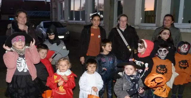 photo  les petits monstres d’halloween.  &copy;  le maine libre 