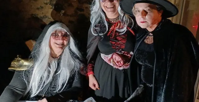 photo  de belles créatures attendaient les amateurs de sensations lors de cette première édition d’halloween organisée par les thouarçonautes.  &copy;  co 