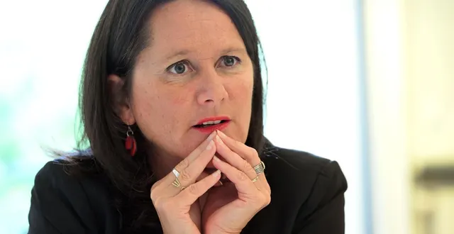 photo  johanna rolland, maire de nantes, s’est réjouie, sur x, après la libération de prison de jacques paris et cécile kohler.  &copy;  jérôme fouquet/ouest-france 