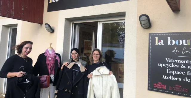 photo  la collection d’automne est à découvrir à la boutique de l’atelier d’insertion.  &copy;  ouest-france 