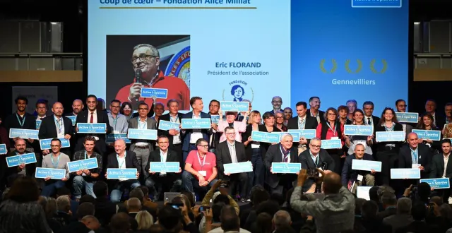 photo  après un 1er laurier en 2018, un second en 2022, la ville de beaucouzé a été honorée d’un 3e laurier cette année.  &copy;  copyright lydia objectif photographe 