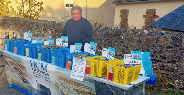 photo  sylvain hervéou derrière son banc.  &copy;  ouest-france 