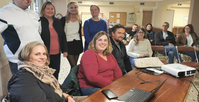 photo  le bureau de l’association a fait le bilan des actions de l’année scolaire passée et annoncé celles prévues pour 2025-2026.  &copy;  le maine libre 