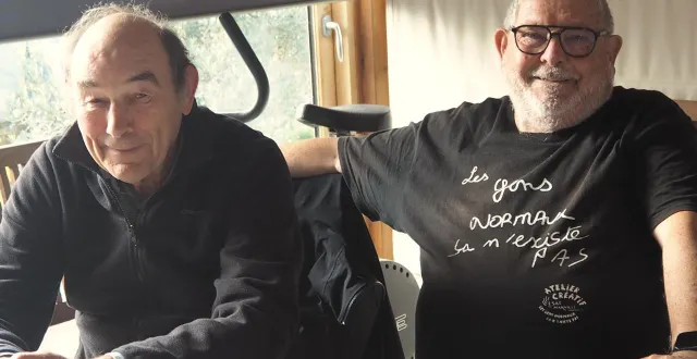 photo  avec les 50 ans d’adsf, daniel dabin, président depuis 45 ans et claude guillet, trésorier, lancent un appel à de nouveaux bénévoles pour que l’association puisse continuer ses actions en faveur du burkina faso.  &copy;  co 