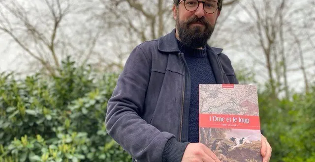 photo  originaire d’alençon, nicolas blanchard docteur en géographie a publié son livre « l’orne et le loup, histoire et territoire », en 2023.  &copy;  archives ouest-france. 