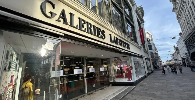 photo  les galeries lafayette sont présentes rue des minimes dans le centre-ville du mans depuis 1985. mais les dames de france ont inauguré les lieux en 1925, soit il y a 100 ans.  &copy;  le maine libre 