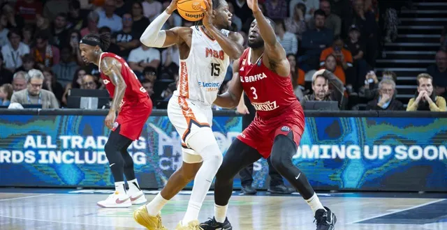 photo  le msb veut poursuivre sa belle série sur le parquet de lisbonne.  &copy;  dominique breugnot 