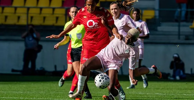 photo  les joueuses du mans fc ont hérité d’un des petits poucets du 1er tour fédéral de coupe de france féminine : l’ac boulogne-billancourt.  &copy;  arnaud despelchain 