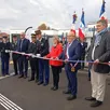 photo  lors de l’inauguration de la gendarmerie de gacé par les instances officielles. 