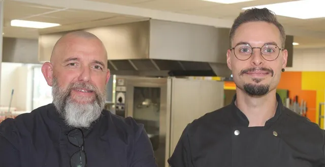 photo  samuel olivier et maxime taudon, qui vient de prendre ses fonctions.  &copy;  co 