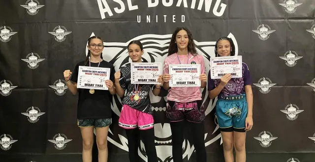 photo  les boxeuses de l’asl boxing ont réalisé une performance remarquable lors de la coupe de france de boxe thaïlandaise.  &copy;  asl boxing 