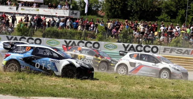 photo  il faudra encore patienter pour voir du rallycross sur le circuit des ducs d’essay.  &copy;  archives ouest-france 