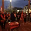 photo  après les prises de parole des responsables de l’union locale et départementale cgt, les manifestants n’ont pas défilé dans les rues du centre-ville à l’aigle. 