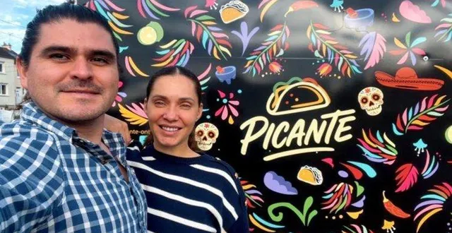 photo  carlos limones et nadège robin ont lancé leur activité de food-truck le picante. ils seront présents, devant le crédit agricole, tous les vendredis de 18 h à 20 h 30.  &copy;  ouest-france 