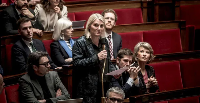 photo  stéphanie rist, ministre de la santé, est attendue en sarthe lundi 10 novembre 2025.  &copy;  hans lucas via afp - arthur n. orchard 