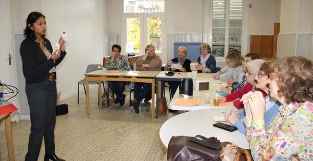 photo  une intervention de fiona le françois, diététicienne nutritionniste, bien instructive.  &copy;  ouest-france 