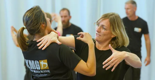 photo  un atelier d’initiation au krav maga est organisé à angers, spécialement pour les femmes.  &copy;  archives ouest-france 