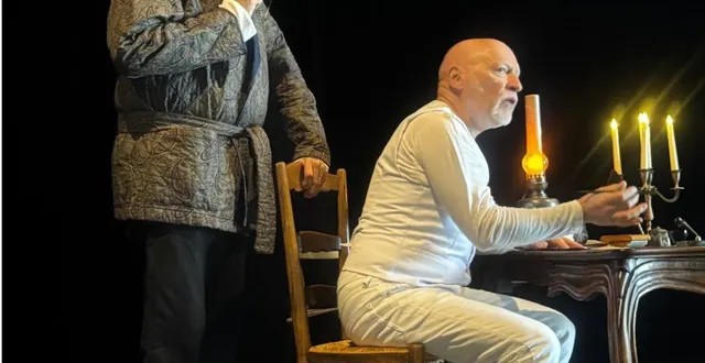 photo  deux des trois comédiens qui seront sur scène.  &copy;  7 