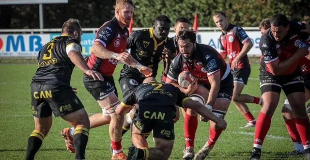 photo  chris massyn (troisième ligne - niort rc)  &copy;  co - jordan magneron 