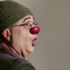 photo  philippe rousseaux donne le spectacle « rien à faire, solo pour un clown », le vendredi 14 novembre 2025. 