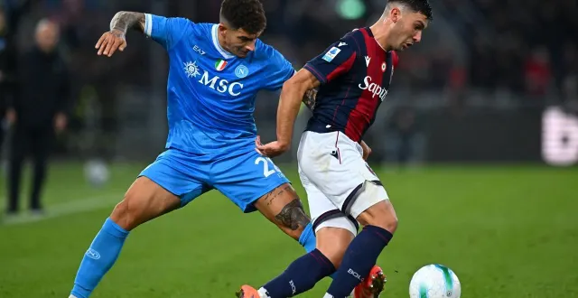 photo  naples a perdu contre bologne, ce dimanche.  &copy;  alessandro sabattini / afp 