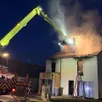 photo  un feu d’habitation s’est déclaré à changé, ce dimanche 9 novembre 2025. 