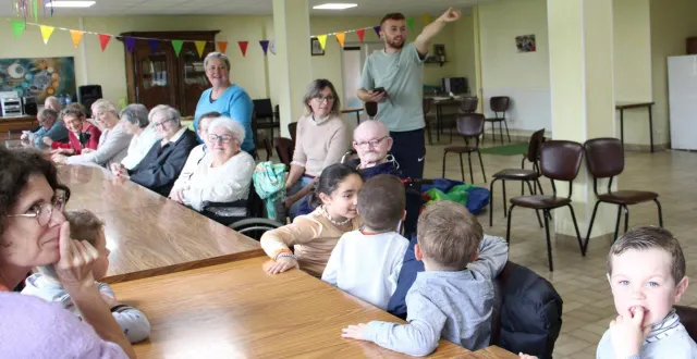 photo  un quiz sur les chansons a mis tout le monde dans l’ambiance pour entamer l’après-midi.  &copy;  ouest-france 