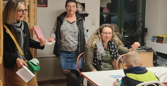 photo  animation à croq’livres bauné.  &copy;  co 