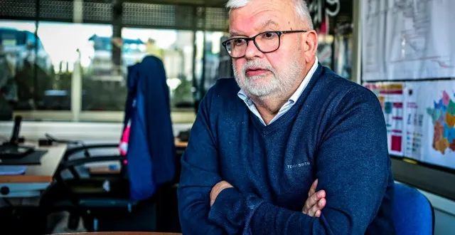 photo  philippe coutant dépité par ces actes délictuels à répétition dont sont victimes les restos.  &copy;  archives le maine libre yvon loué 