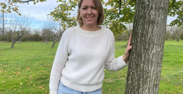 photo  cholet, jeudi 6 novembre 2025. elsa gaboriau se bat depuis quatre ans pour aménager des hébergements touristiques insolites à la sulpicière, près du quartier du bois-d’ouin.  &copy;  co - julien sureau 