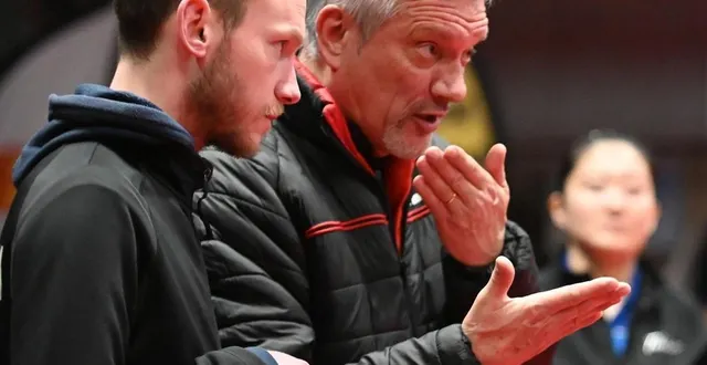 photo  la troupe de laurent launay (à droite) et antoine mast affronte deux concurrents directs pour le maintien en pro a, cette semaine.  &copy;  archives joseph thouin 