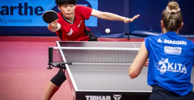 photo  la japonaise kotomi omoda aura encore un rôle important à jouer cette semaine.  &copy;  dominique breugnot. 