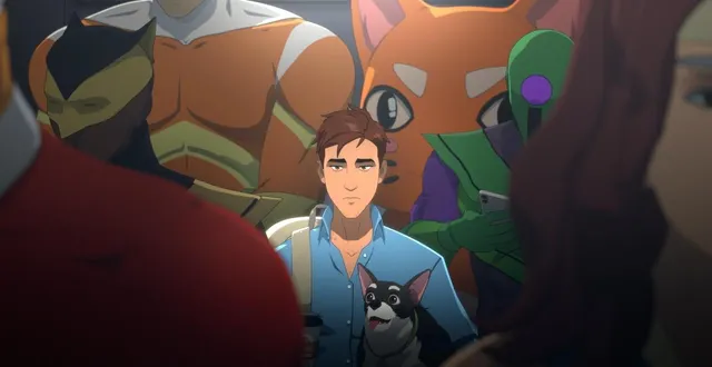 photo  le sublime et drôle jeu dispatch. disponible sur pc. derniers épisodes le 12 novembre 2025.  &copy;  adhoc studio 